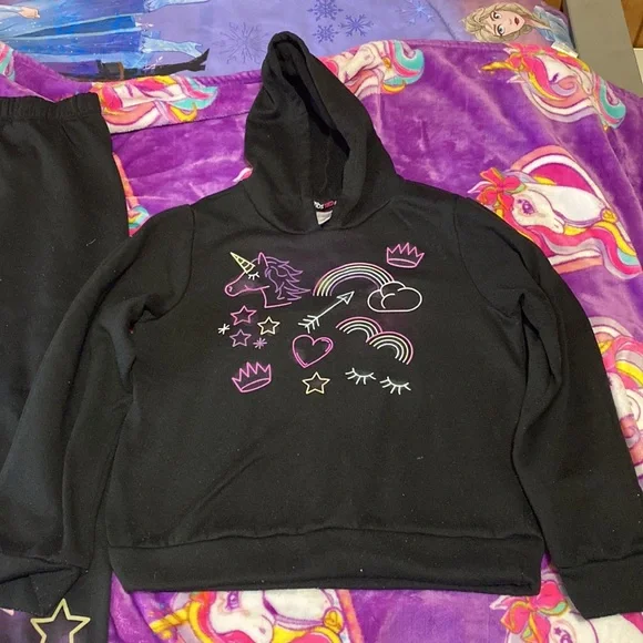 Black sweat suit - Picture 3 of 5